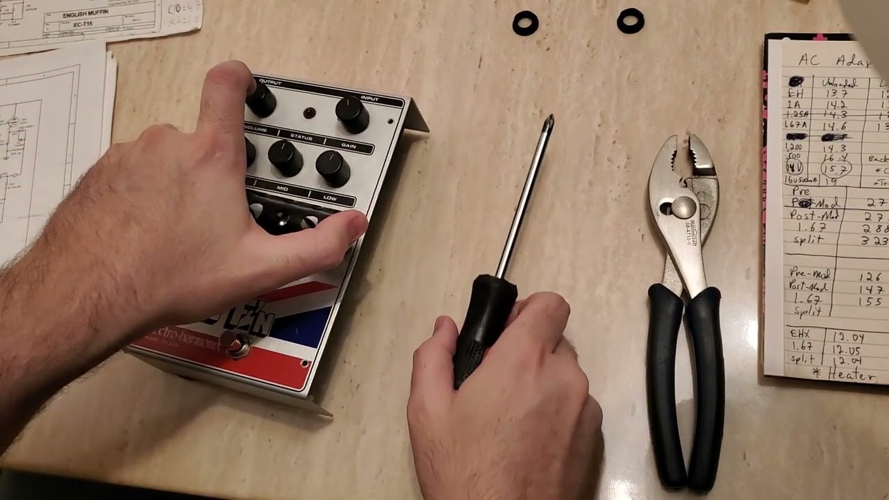 Electro Harmonics - English Muffin (Muff'n) MODS #2