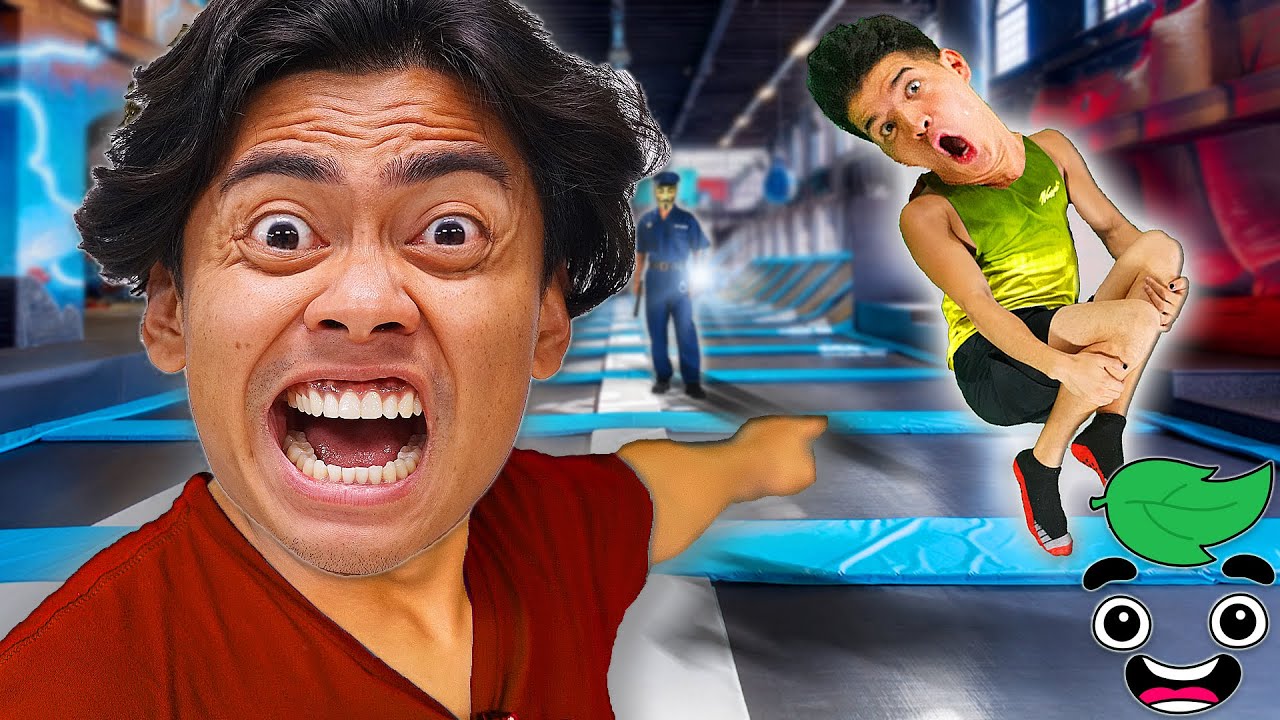 10 Things You Should NOT Do at a TRAMPOLINE PARK..