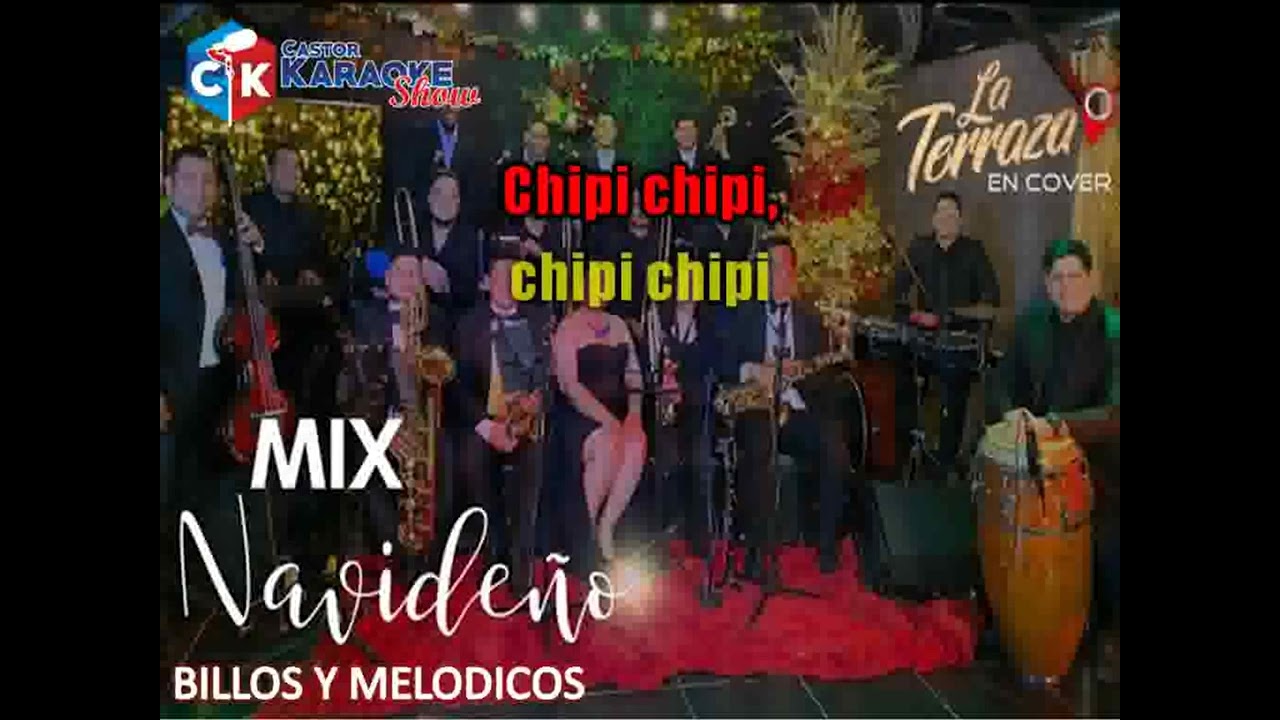 karaoke mix navidad billos y melodicos   terraza en cover by castor karaoke show
