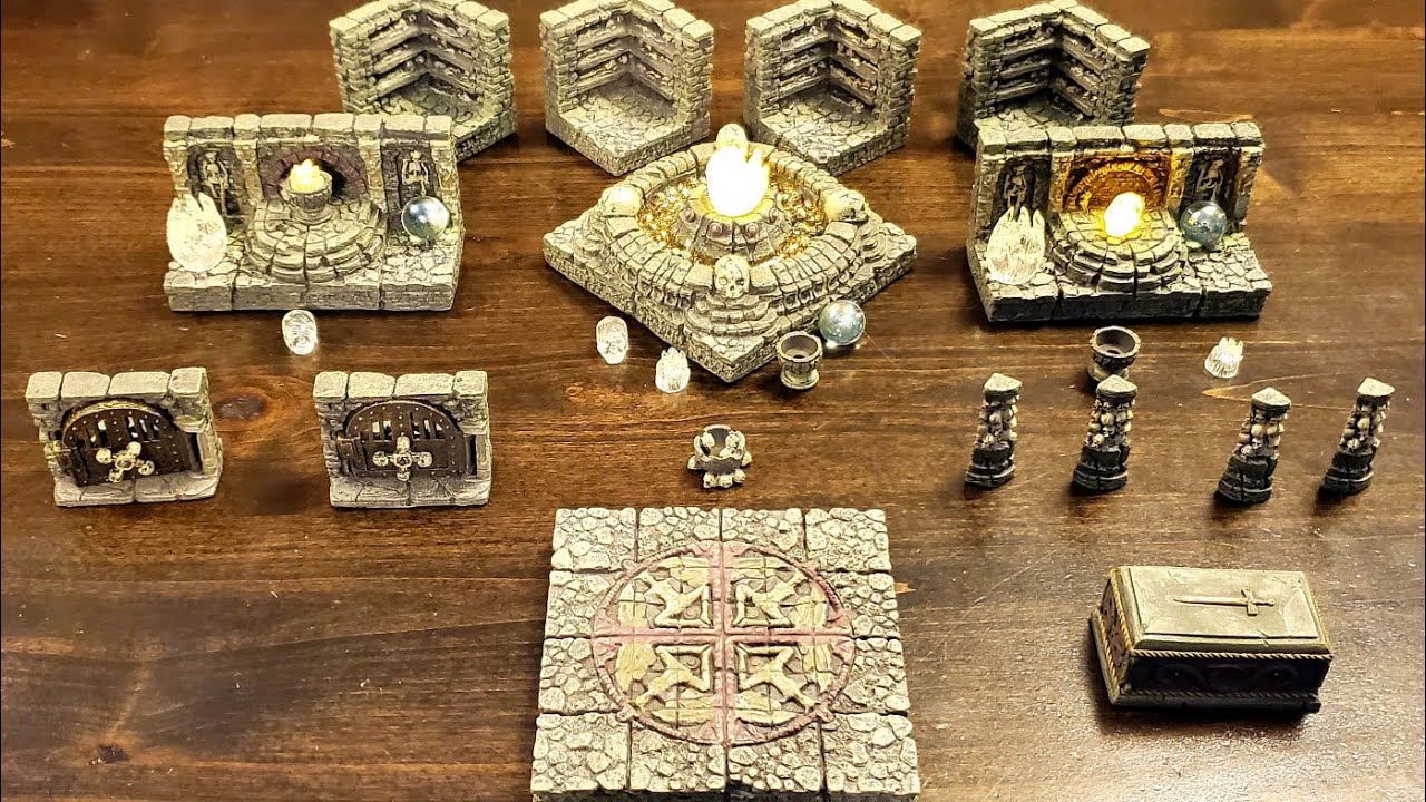 Dwarven Forge Catacombs 2 Set Overview
