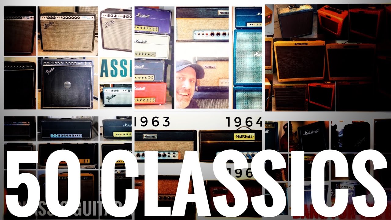 50 of my Favorite  Guitar Amps in 10 Minutes!!