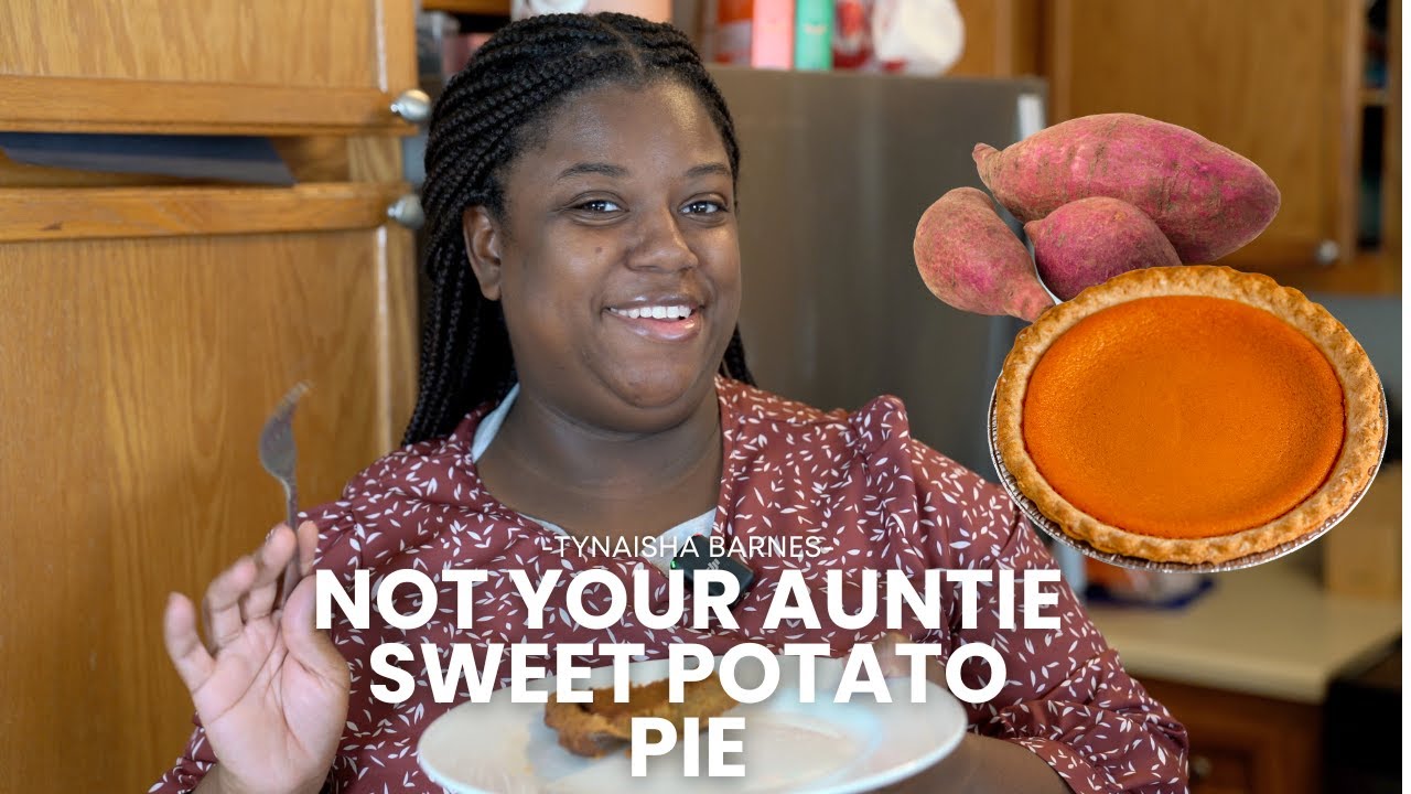 NOT YOUR AUNTIE SWEET POTATO PIE RECIPE