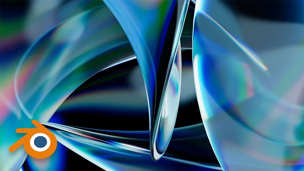 Create unlimited wallpapers using glass dispersion technique (Blender Tutorial)