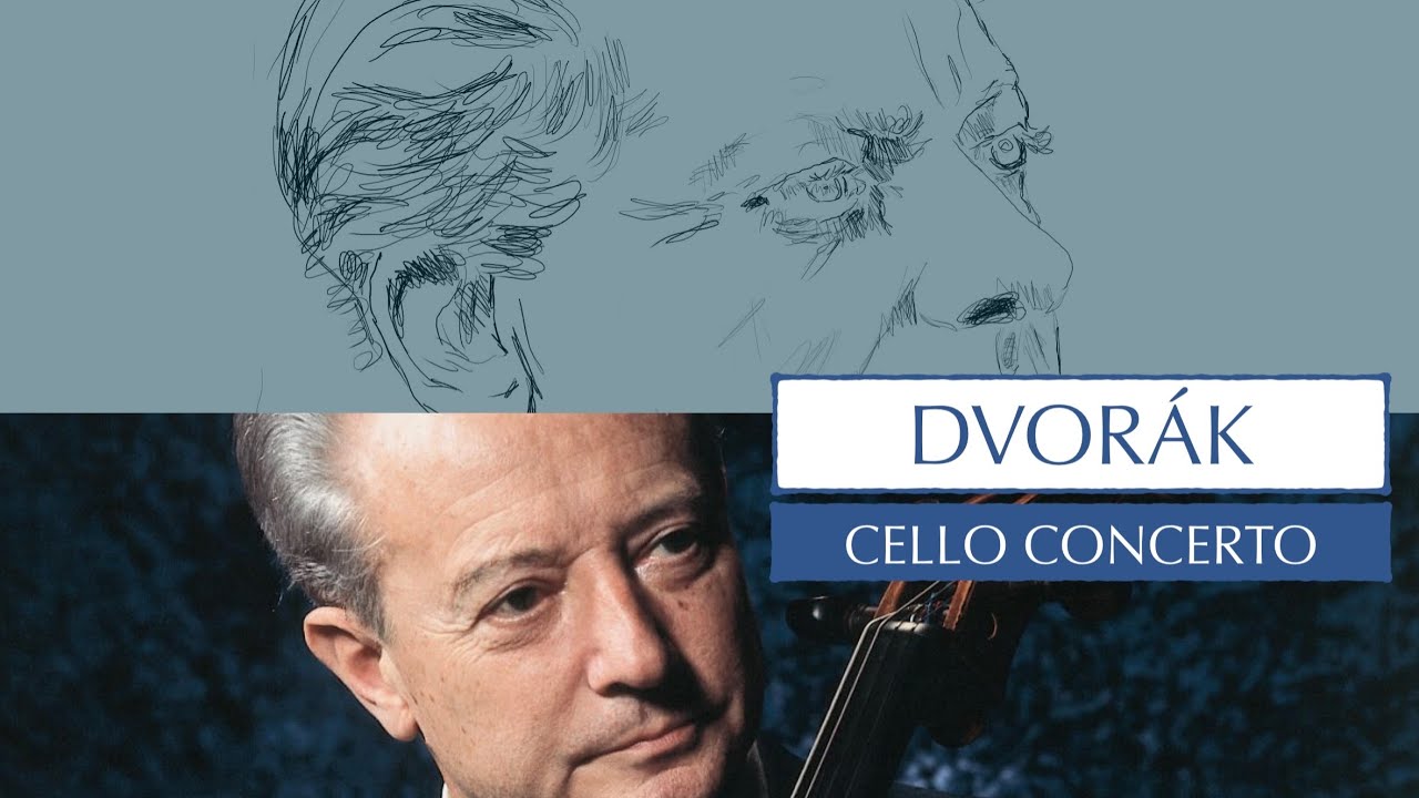 Dvořák, Cello Concerto in B Minor, Op.104 / Fournier & Schmidt-Isserstedt (1956) [Surface noise]