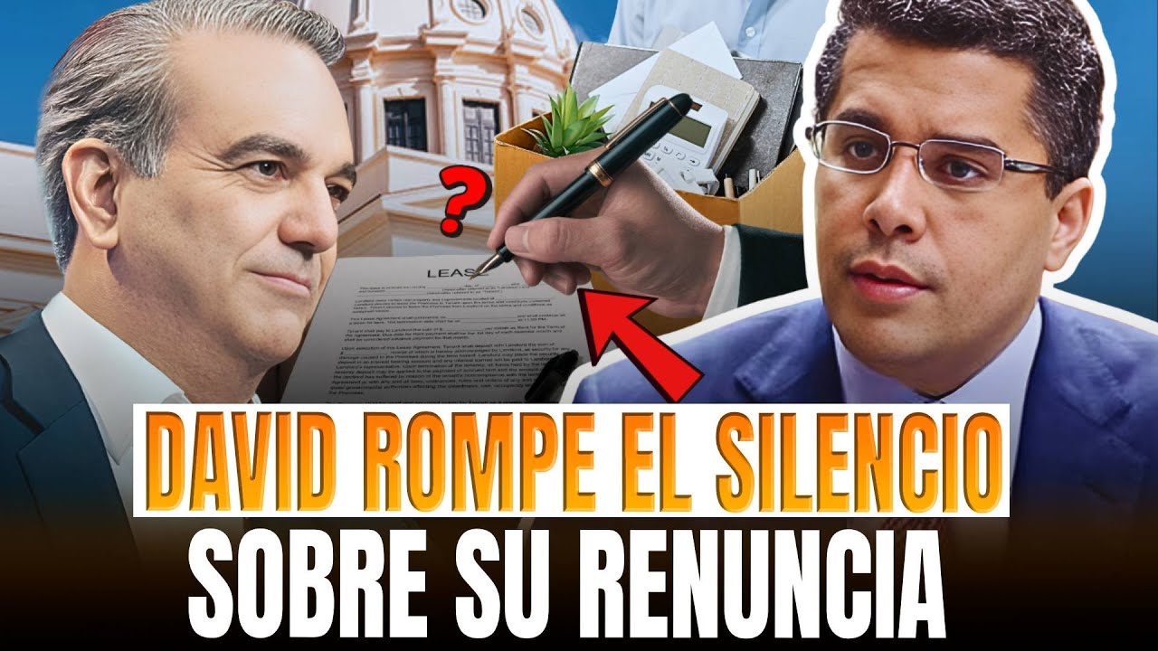 ESTO NO HUELE BIEN ¿QUE PASÓ CON DAVID COLLADO? REVELAN QUE ABINADER FIRMÓ 20 DECRETOS MÁS