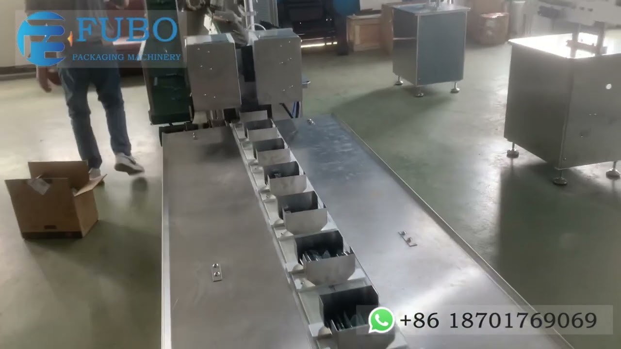 Automatic stick bags sorting counting machine