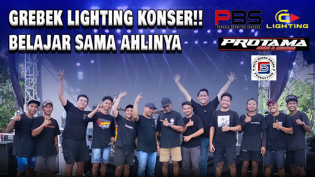 GREBEK SAMBIL BELAJAR LIGHTING SAMA AHLINYA | PROTAMA & DBS PRODUCTION