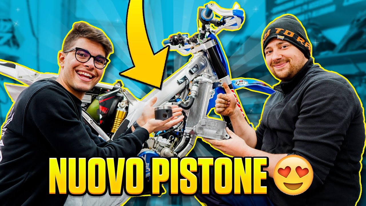 CAMBIAMO IL PISTONE AL MIO TM SMR 125! 😍