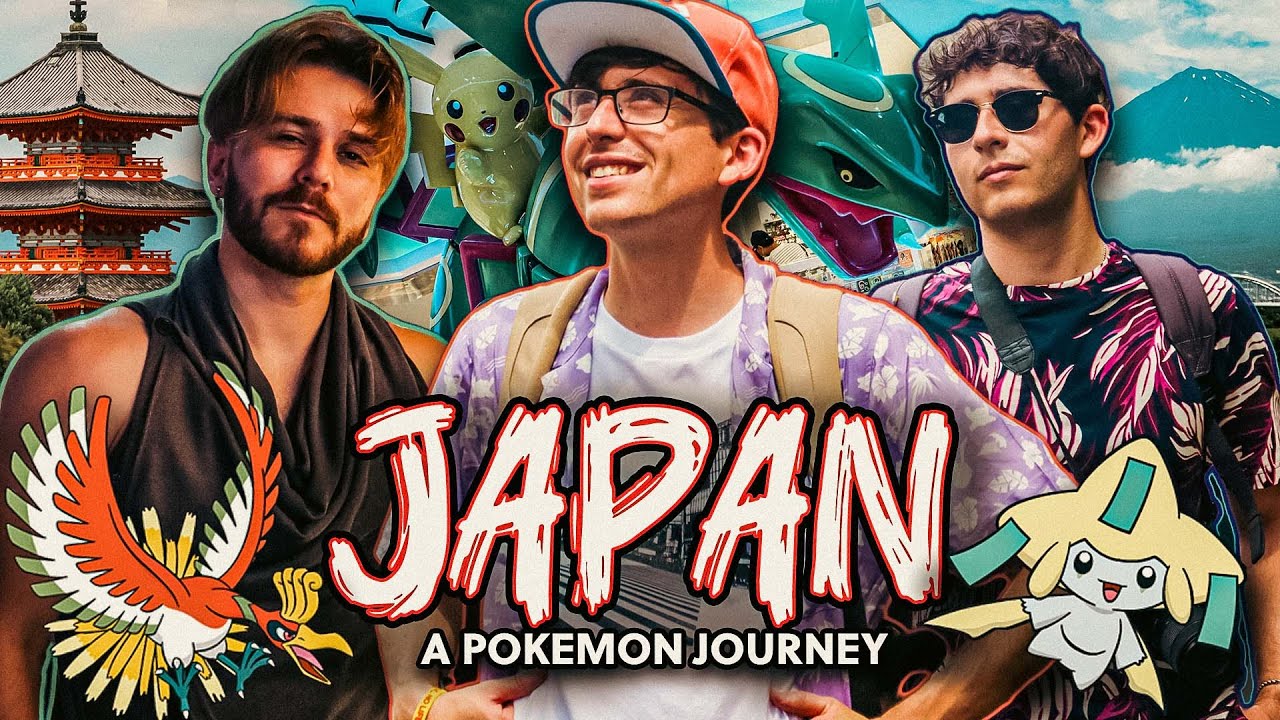 A POKEMON JOURNEY IN JAPAN: Tokyo & Kyoto with Mat4yo & Cam Steady