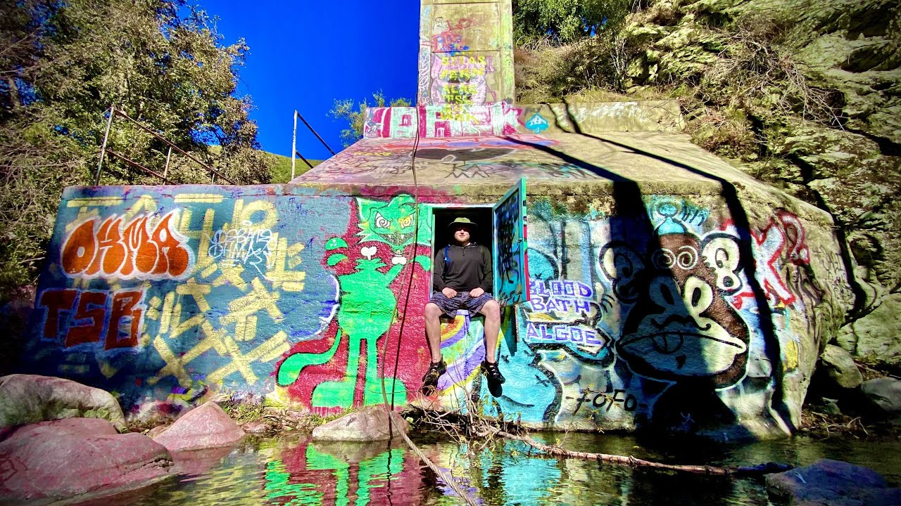 Mount Baldy Hidden Gem (Abandoned Buildings and A waterfall)