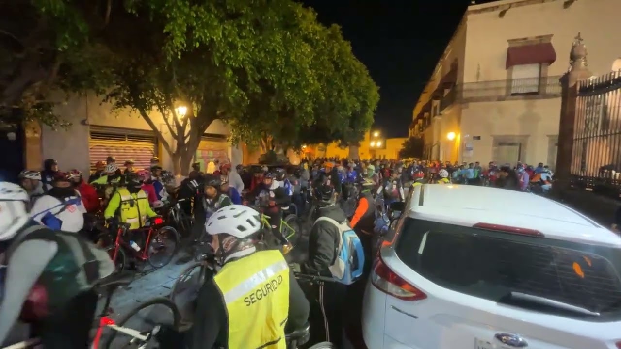 SALIDA DE LA PEREGRINACIÓN CICLISTA DE  DIÓCESIS DE QUERÉTARO A SAN JUAN DE LOS LAGOS -24 ENERO 2026