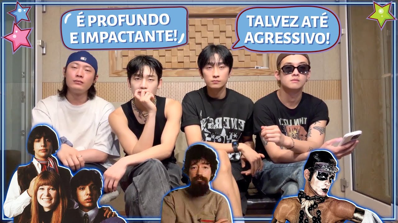 BANDA COREANA REAGE A LETRAS DO ROCK BRASILEIRO - RAUL SEIXAS, SECOS E MOLHADOS, MUTANTES (COM 2Z)