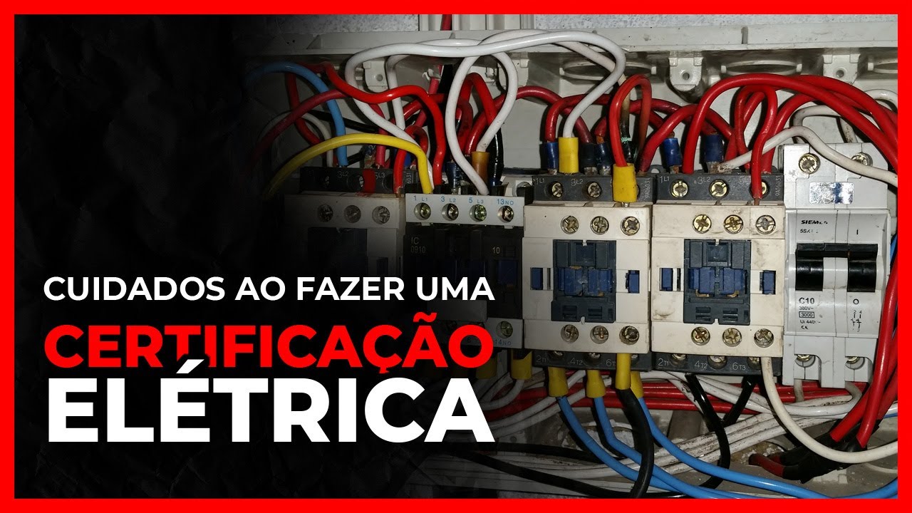 CUIDADOS AO FAZER UMA CERTIFICAÇÃO ELÉTRICA - ALERTA PARA PERITOS