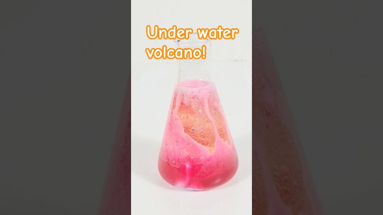 How To Make Under Water Volcano! DIY Science Experiment