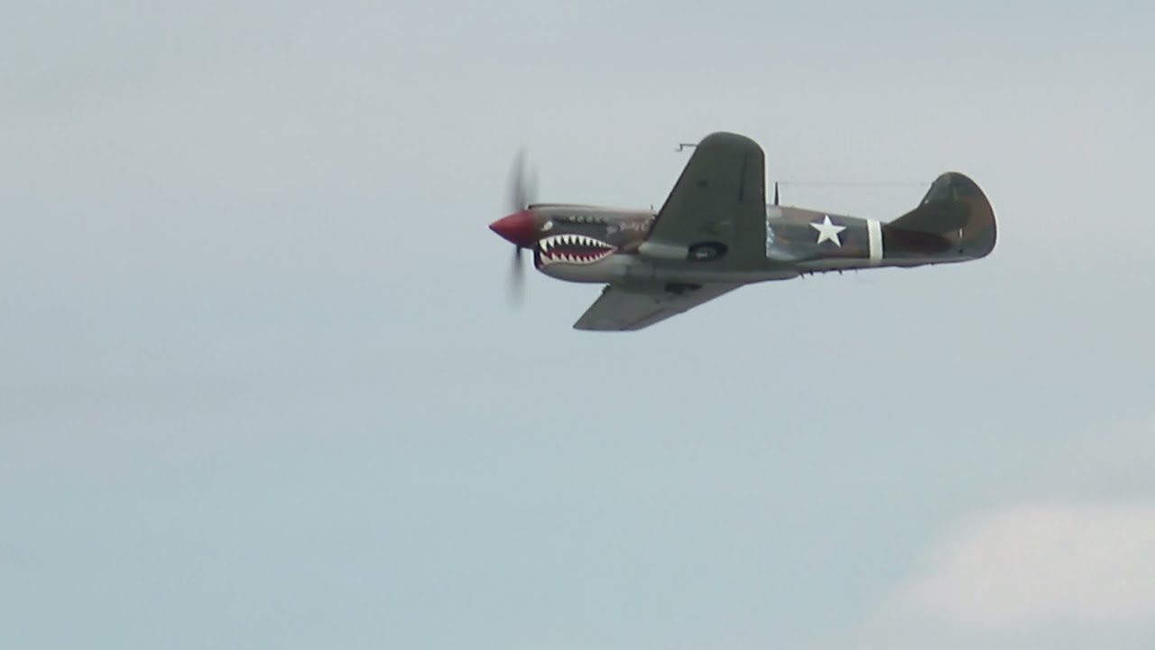 Curtiss P-40 Warhawk - WWII Weekend 2015, Reading, Pa. - Sunday