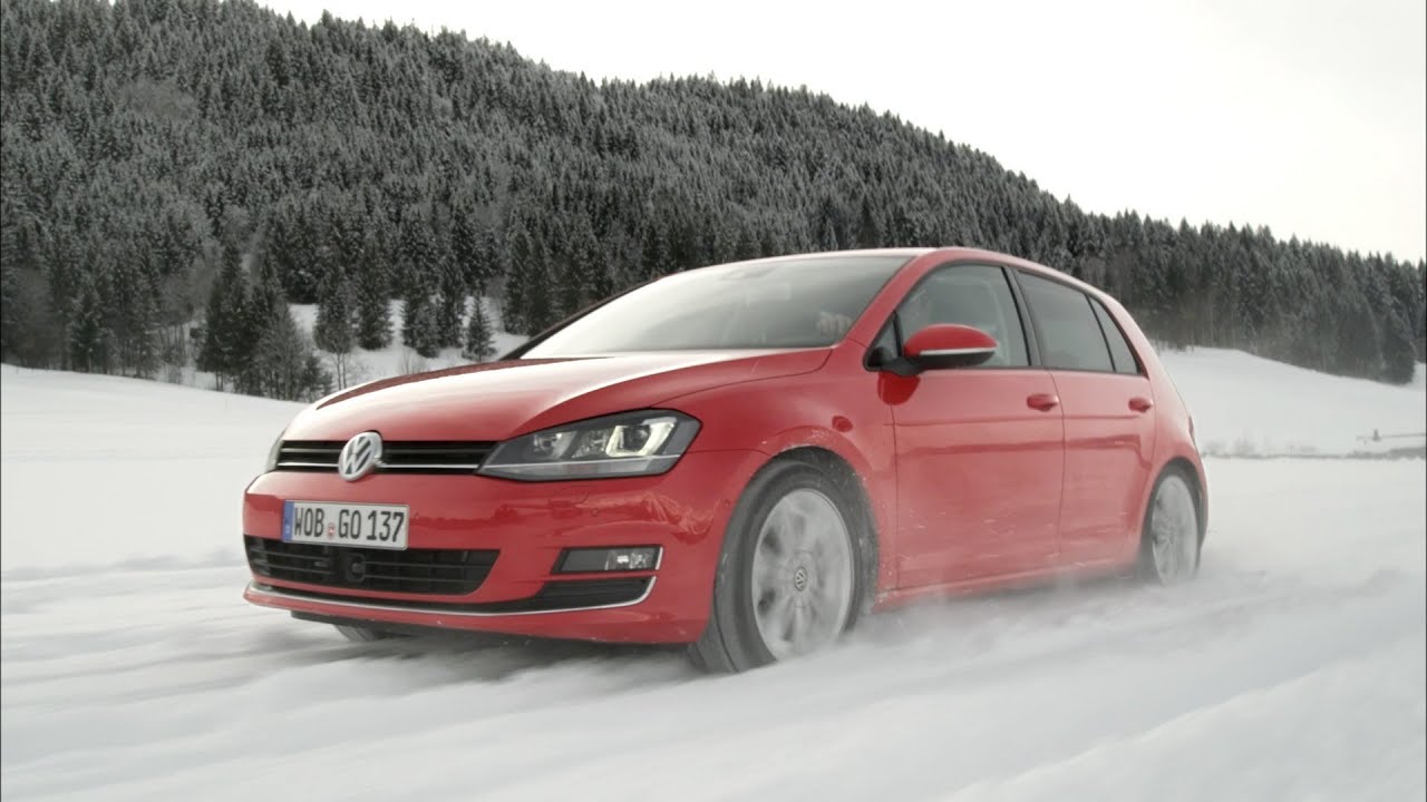 NEW Golf 7 4MOTION on Snow