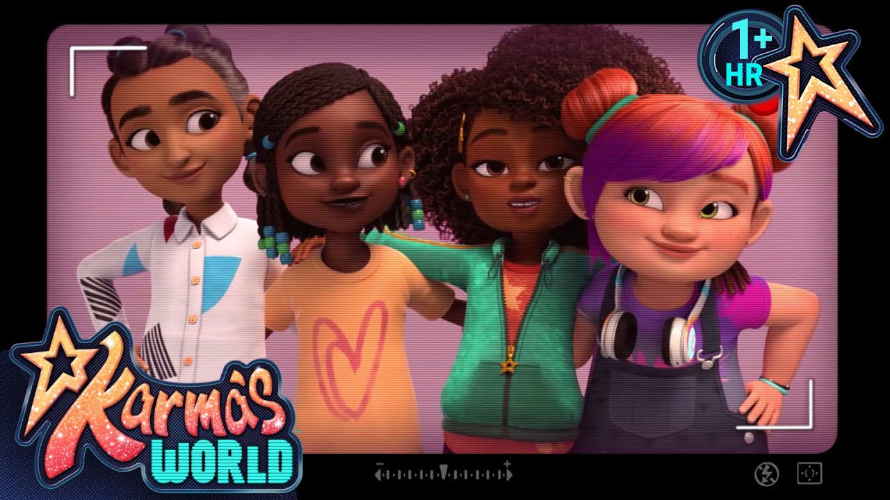 Besties In Action | Best Of Friendship & Fun | Karma's World | 9 Story Fun