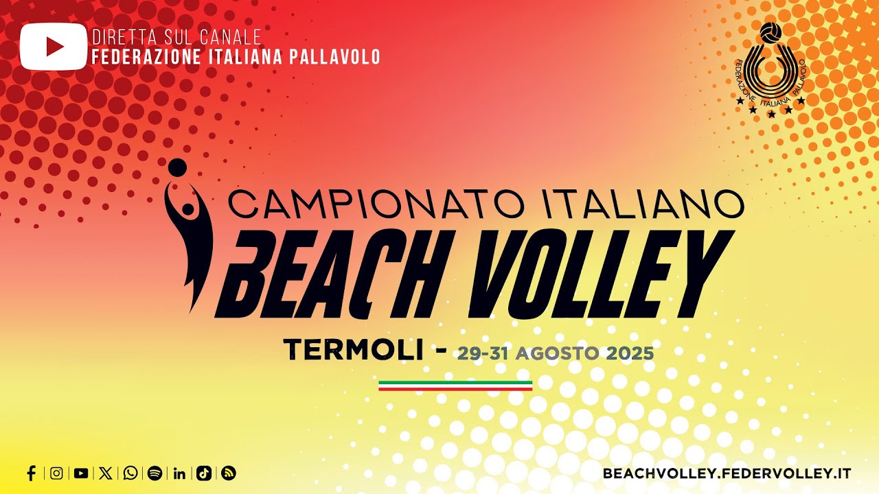 CAMPIONATO ITALIANO BEACH VOLLEY ASSOLUTO 2025 - TERMOLI