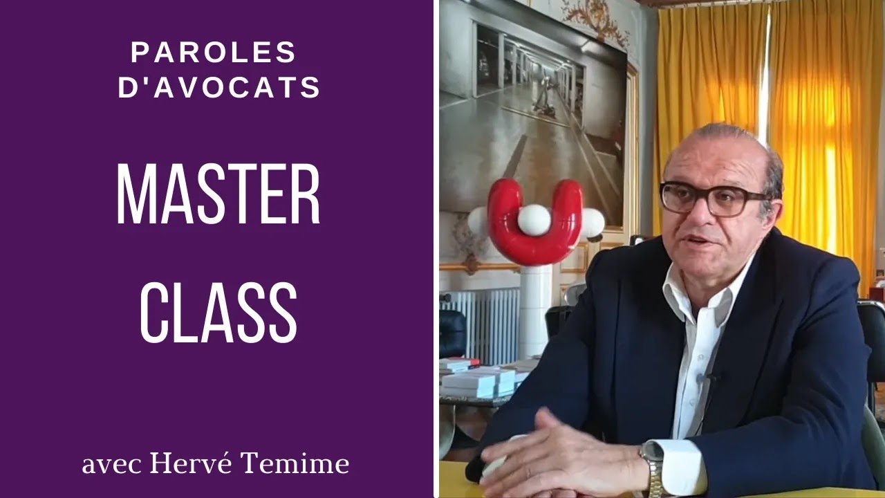 Master Class d'Hervé TEMIME