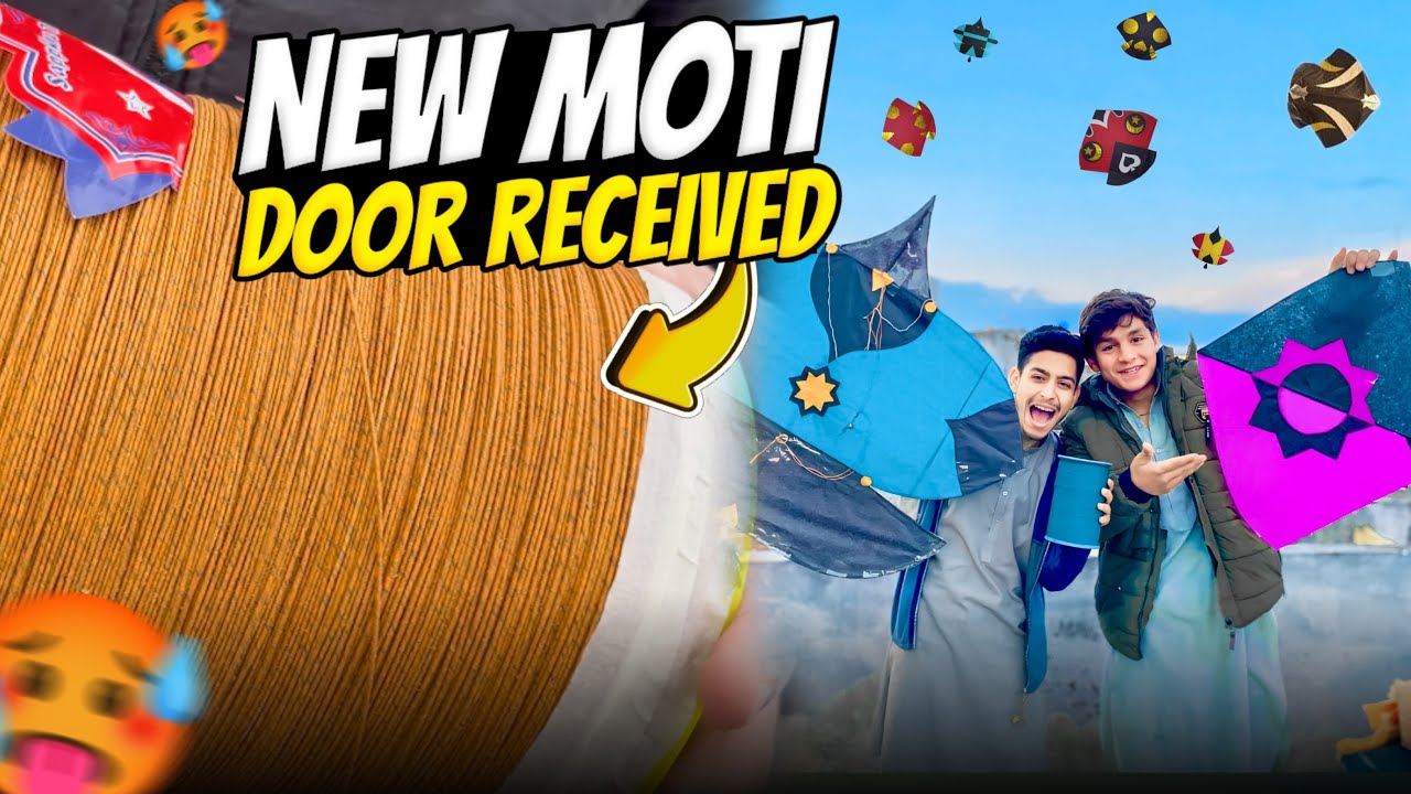 Finally New Moti Door agai 🔥 Basant k liay sara saman ready kr liya 🥵 Pindi Basant 2025 || Kite vlog