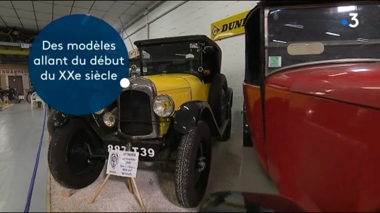 Sur ma route au Mus&eacute;e des v&eacute;hicules anciens de Perrigny (Jura)