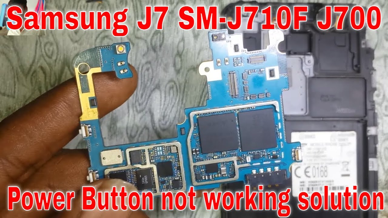 Samsung Galaxy J700h / j710 2016 Power Button not working Solution J700 Replace Power Button