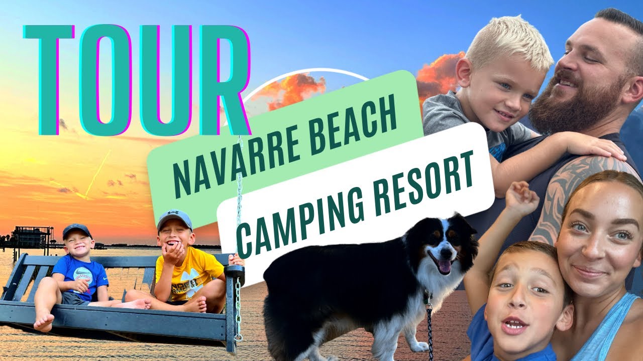 NAVARRE BEACH CAMPING RESORT TOUR AND REVIEW 📍 Navarre, FL 🏝️