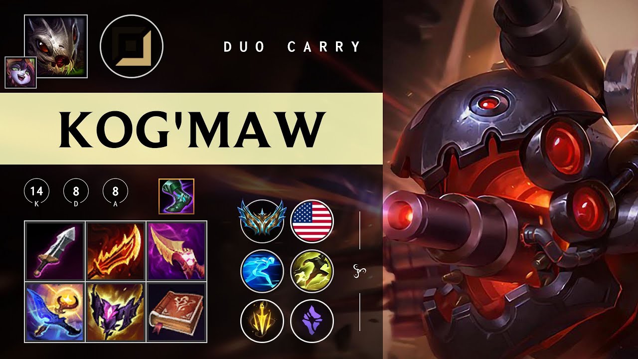 Kog'Maw ADC vs Samira - NA Challenger Patch 26.02