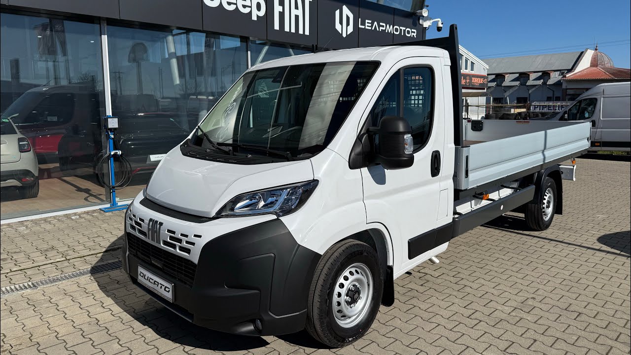 Fiat Ducato 2026 Maxi Cabinato cu Bena Scattolini + 316 Camera video spate si Aparatori - AutoSiena