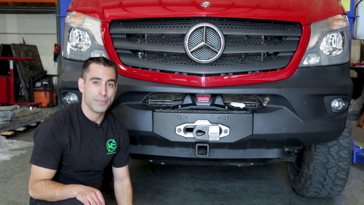 Van Compass Mercedes Sprinter Winch Bumper