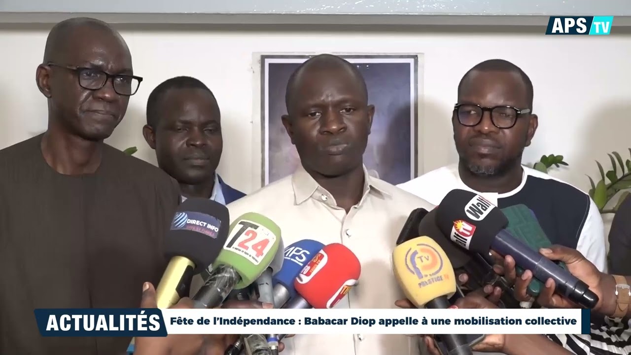 [FR] Fête de l’Indépendance : Babacar Diop appelle à une mobilisation collective