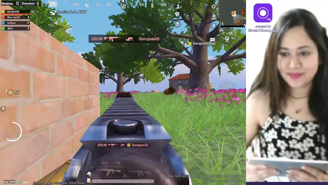Broadcast powered by StreamChamp