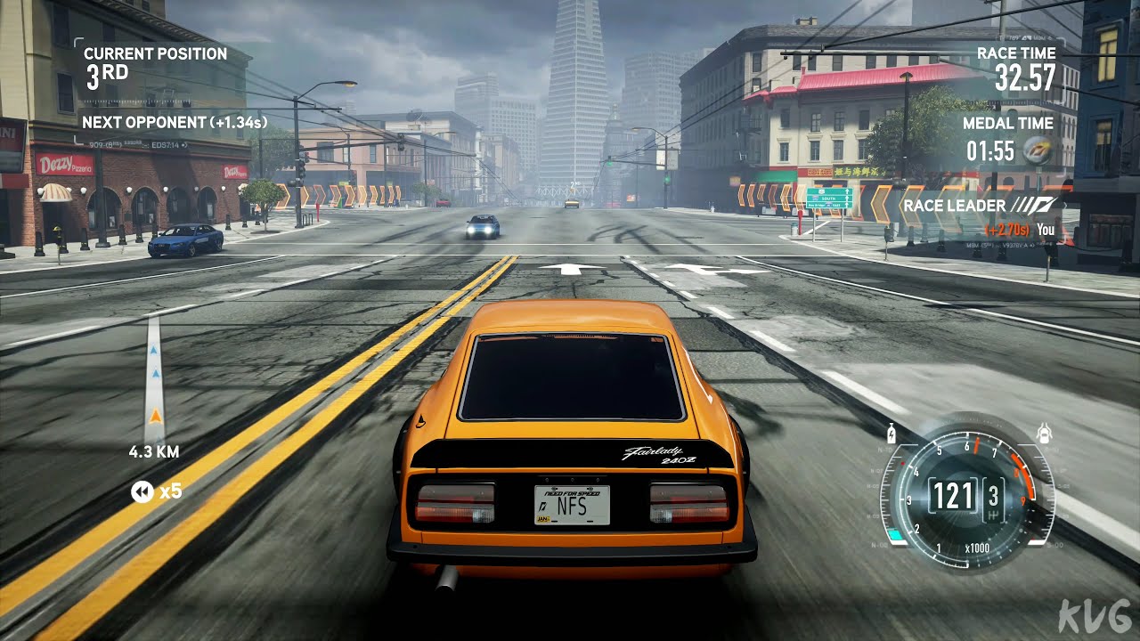 Need for Speed: The Run - Nissan Fairlady 240ZG (S30) (Style Bodykit) 1971 - Gameplay