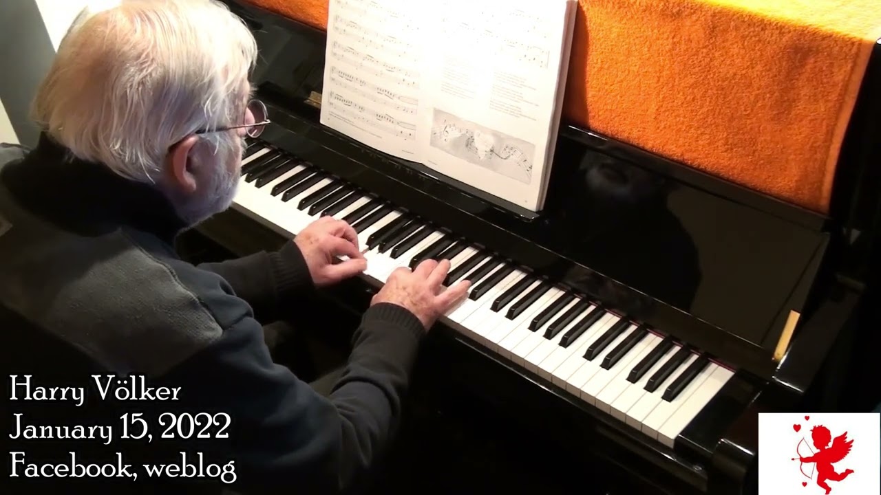 TO ALL THE GIRLS I'VE LOVED BEFORE - G. IGLESIAS - WILLIE NELSON - piano - Harry Völker