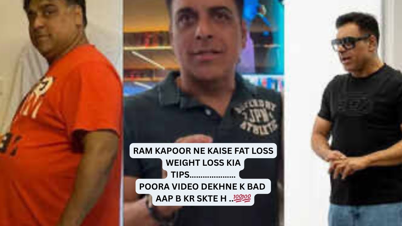 Ram Kapoor Ka SHOCKING Weight Loss Secret 🔥 30 Kg Fat Gaya! Aam Aadmi Kaise Follow Kare?