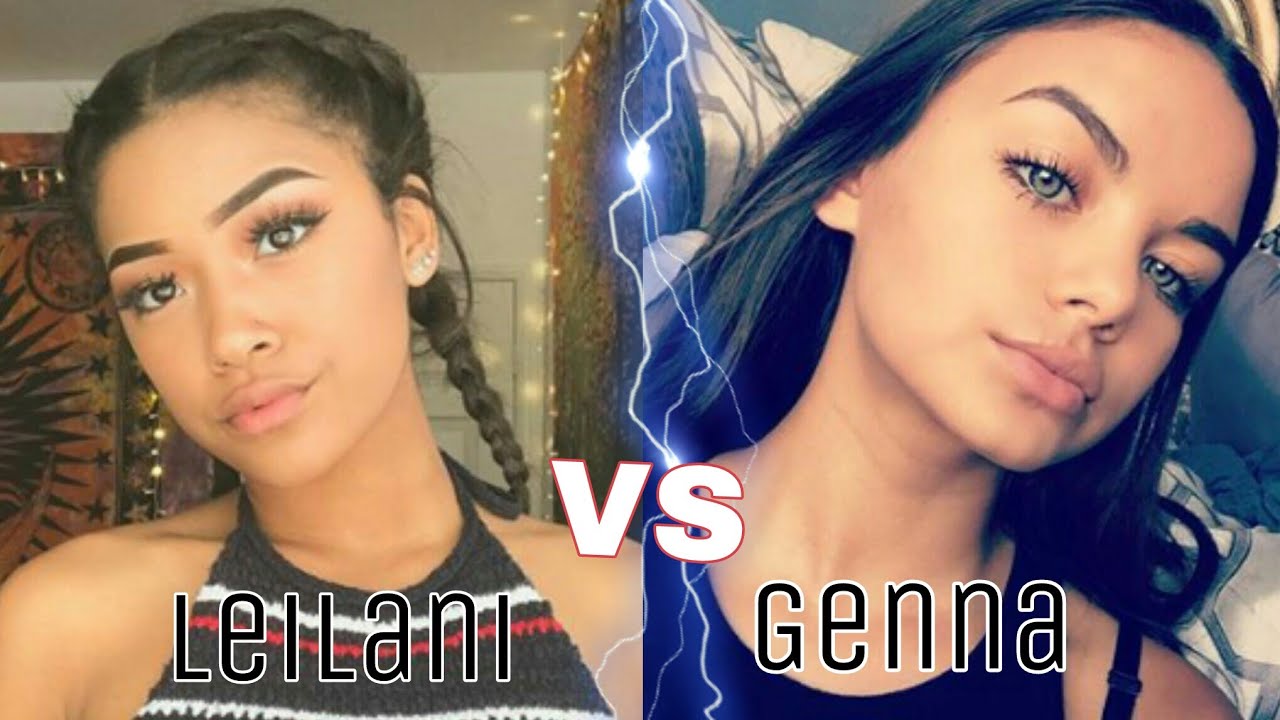Leilaniii2 vs. Xo. Genna| Musical.ly Battle