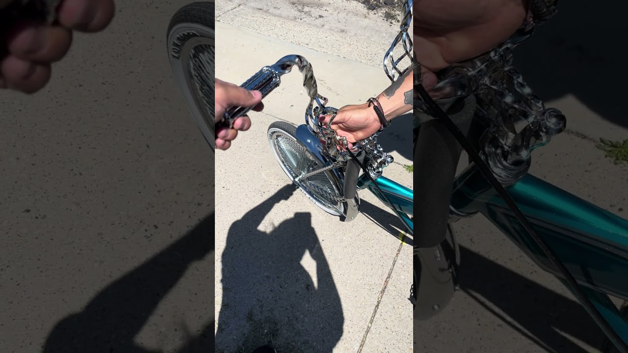 Lowrider bike air ride