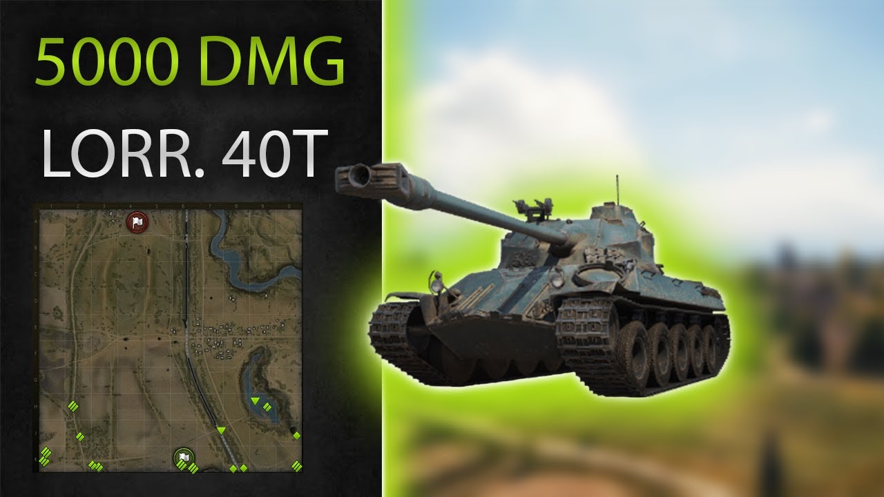 Jak Grać LORRAINE 40T na mapie Prochorowka | Jak Grać Lorraine 40t