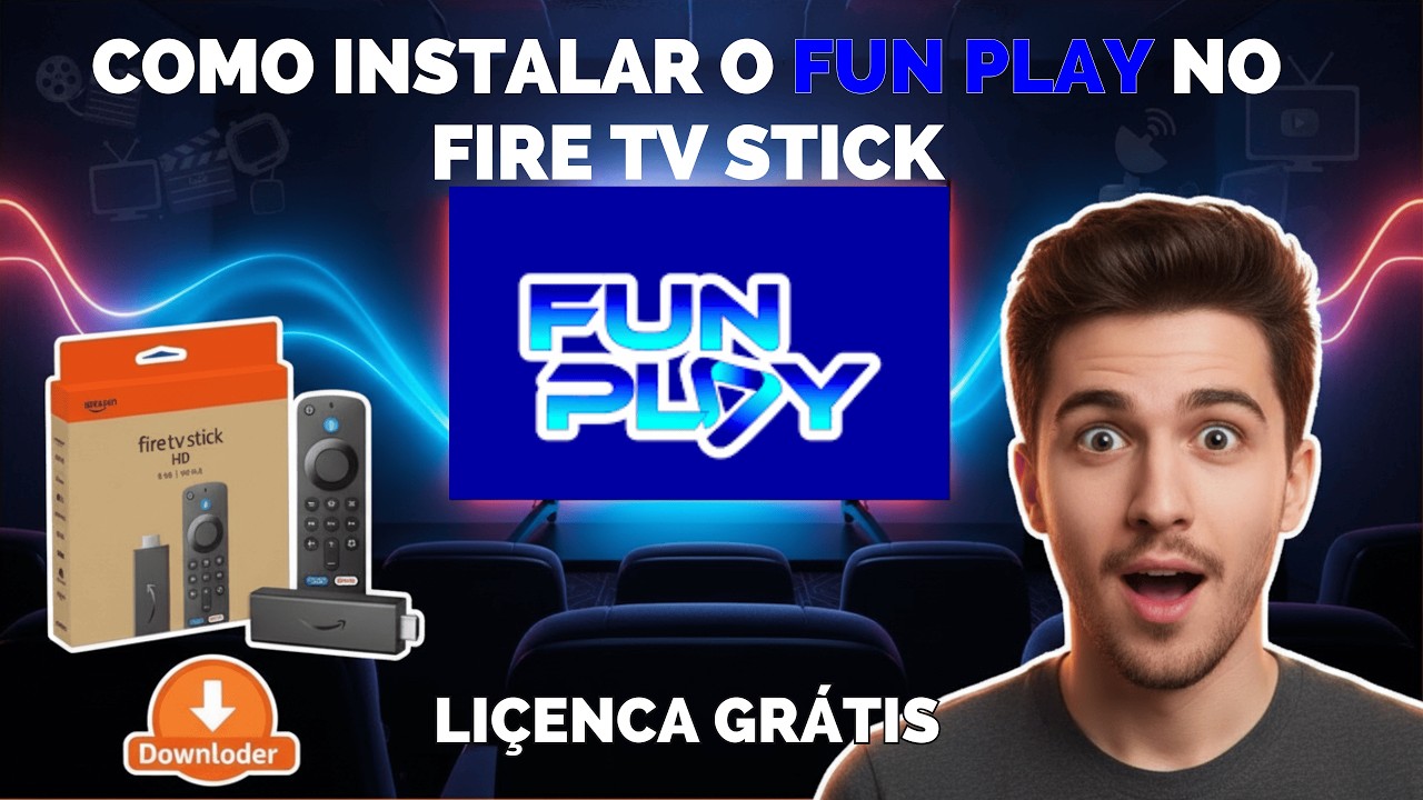 COMO INSTALAR E CONFIGURAR O FUN PLAY NO FIRE TV (PASSO A PASSO 2026)