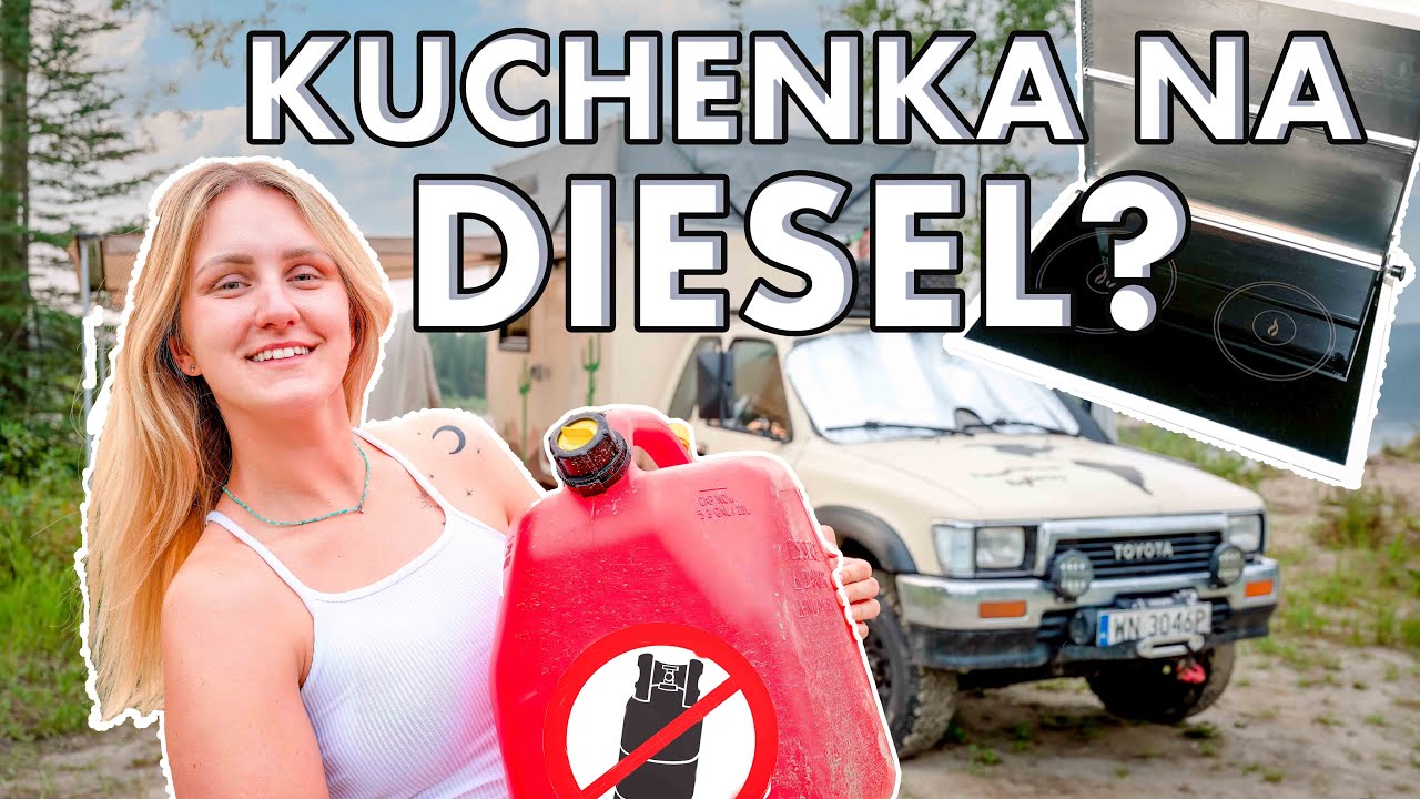 KAMPER BEZ GAZU - RECENZJA I TEST KUCHENKI NA ROPE 🪛 JP HEATER DIESEL STOVE