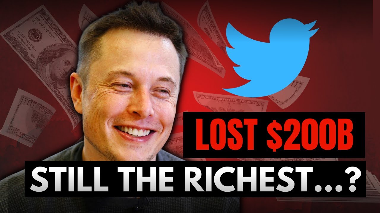 Elon Musk Lost $200 Billion | Still THE RICHEST...?