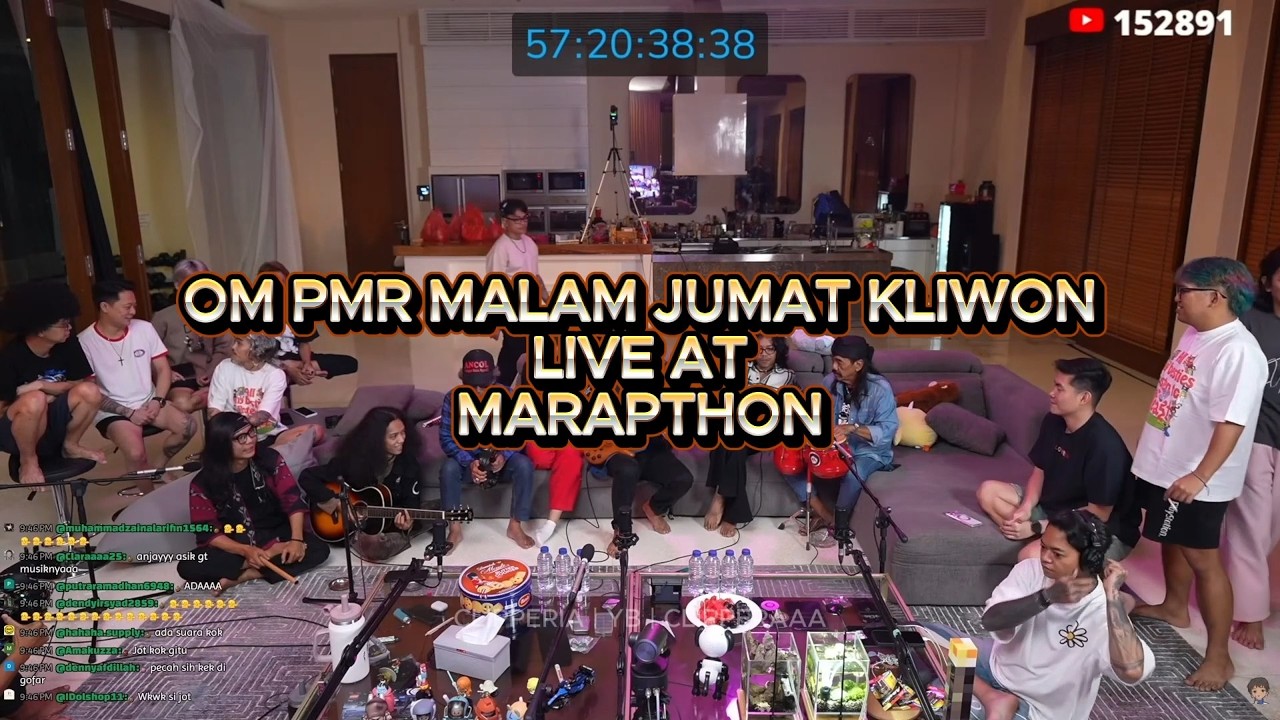 OM PMR X A4A CLAN - MALAM JUMAT KLIWON LIVE AT MARAPTHON S3! #marapthon #aaaclan #marapthon3