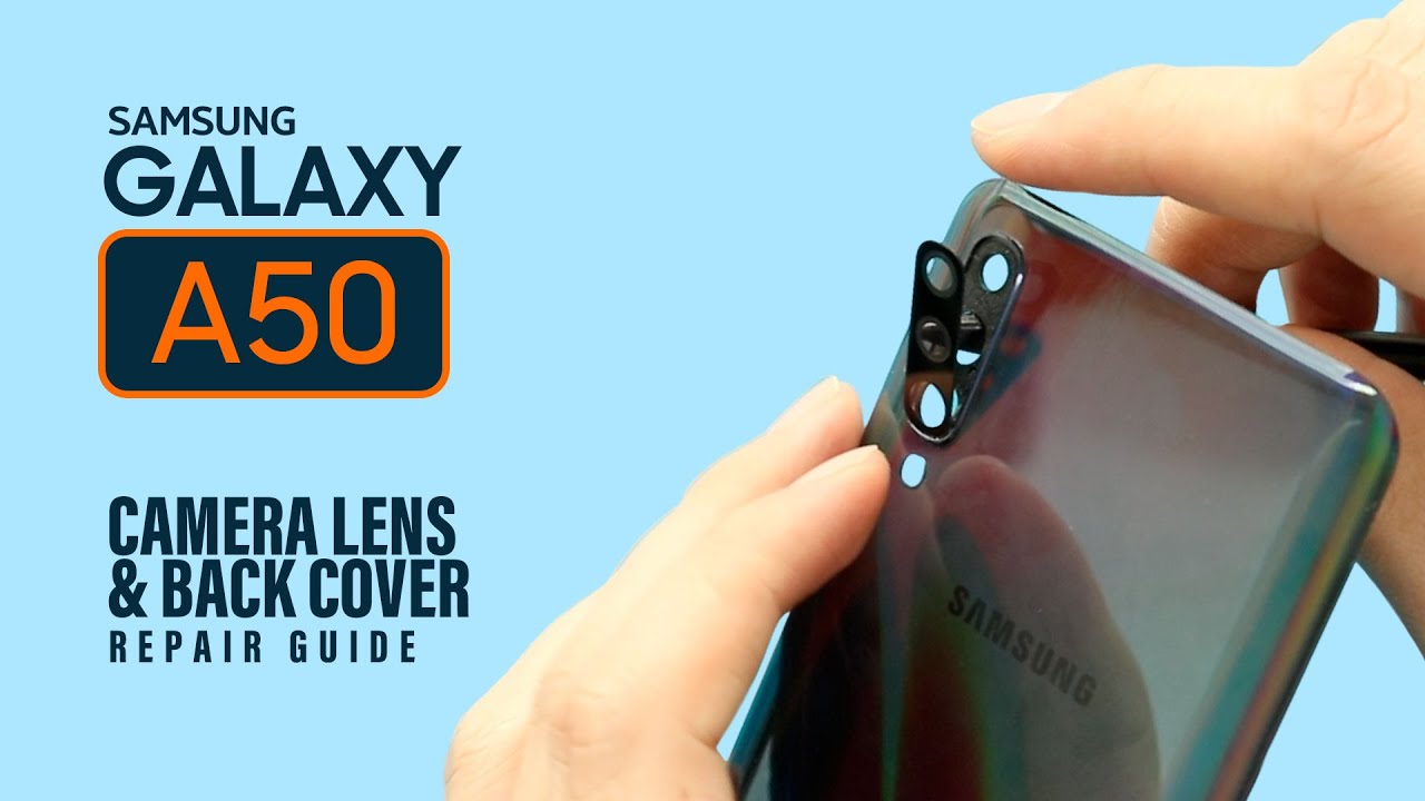 Samsung Galaxy A50 Camera Lens Glass | Back Cover Replacement A50s