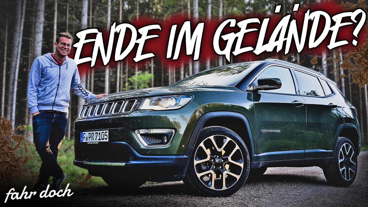 EIN RICHTIGER JEEP? Jeep Compass 1.4 Multiair 4x4 Limited | Review und Fahrbericht | Fahr doch
