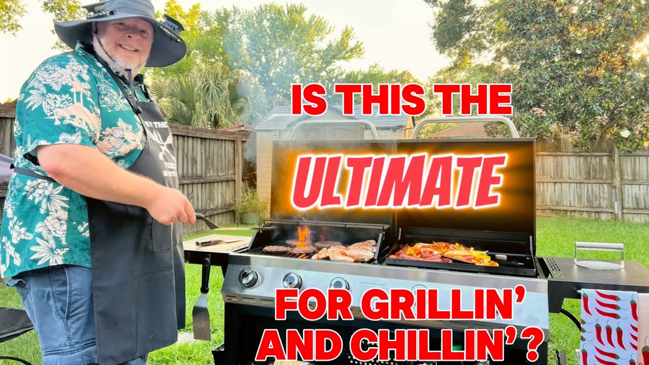 Sophia & William Gas Grill and Griddle Combo Review | Best 2-in-1 Outdoor Cooker?