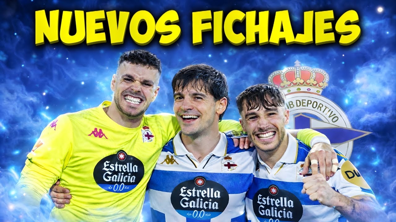 FERLLO, ALTIMIRA Y RIKI ANALIZAMOS EL MERCADO INVERNAL DEL DEPORTIVO DE LA CORUÑA