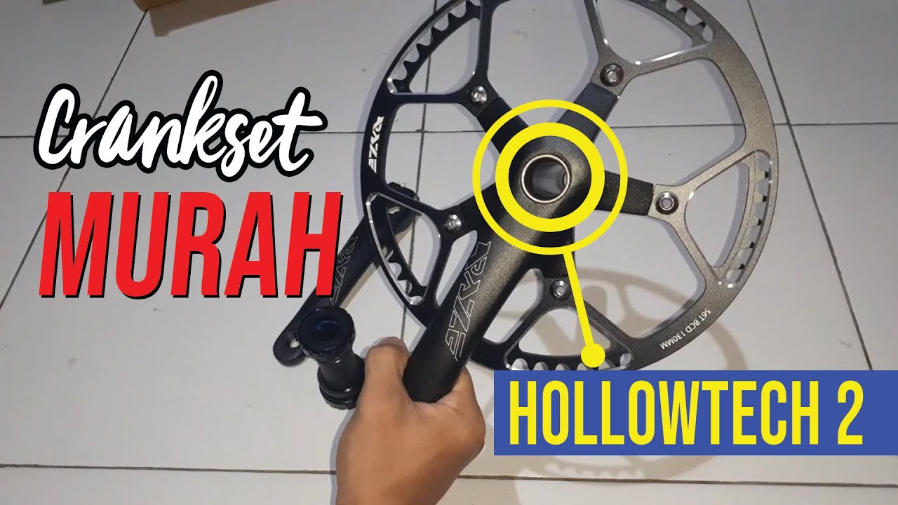 Unboxing Crankset Hollowtech 2 Murah Merk Raze