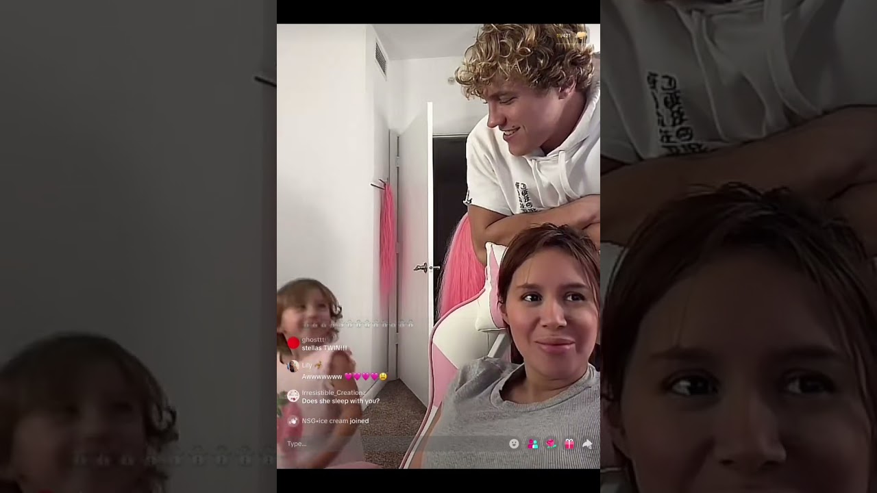 Stella with Owen / Jinger / Anti Tatted Friday TikTok live videos