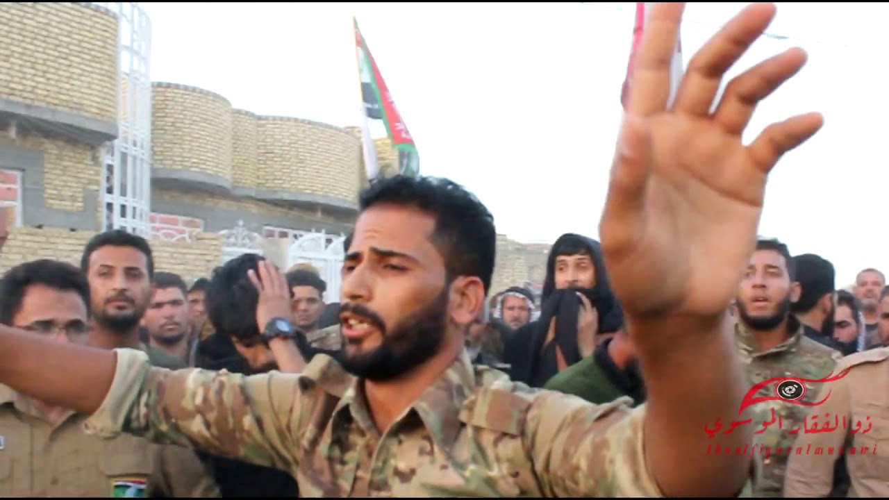 حضور ابناء سرايا السلام الى مجلس عزاء الشهيد حيدر فاضل الصالحي