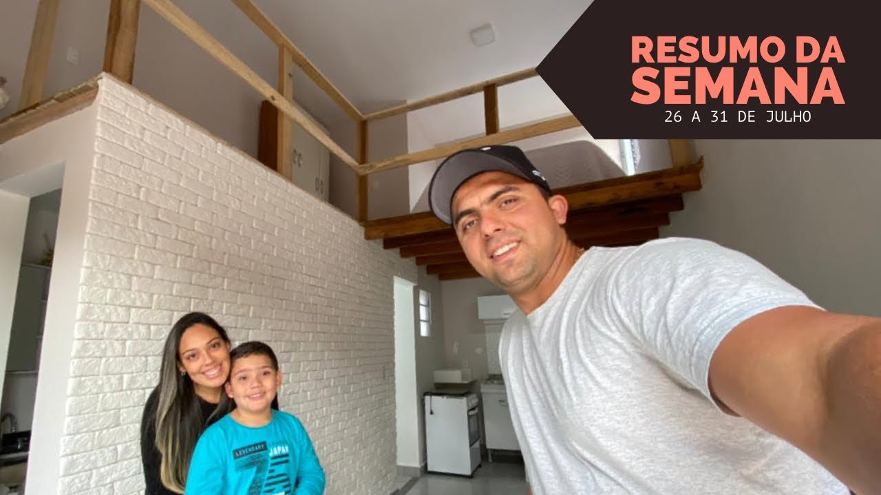 Construindo nossas KITNETS: resumo da 45ª semana de OBRA | 26 a 31 de Julho